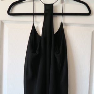 Black Sheer Tank Top